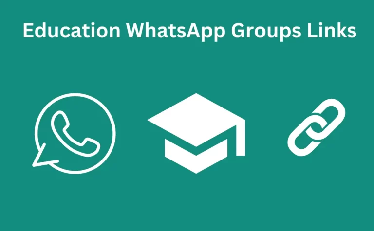 Education WhatsApp Groups