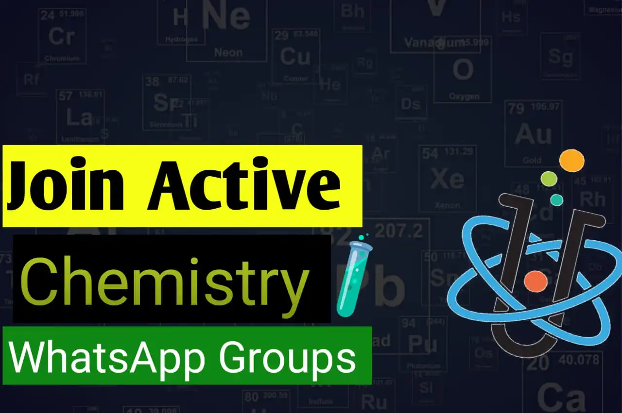 Chemistry Whatsapp groups